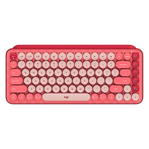 TECLADO LOGITECH POP KEYS MECï¿½NICO INALï¿½MBRICO BLUETOOTH ESPAï¿½OL SWITCH CAFï¿½ 920-010709