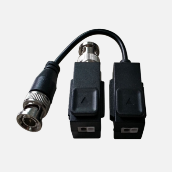 ADAPTADOR BALUN TRASMISSOR DE SEï¿½AL HIKVISION 1/2/3/4/5/8MP. HD-TVI/AHD/CVI/CVBS. AUDIO OVER COXIALDS-1H18S/E DS-1H18S/E-2