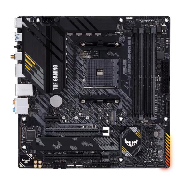 TARJETA MADRE ASUS TUF GAMING B550M-PLUS WIFI II AM4 M-ATX DDR4