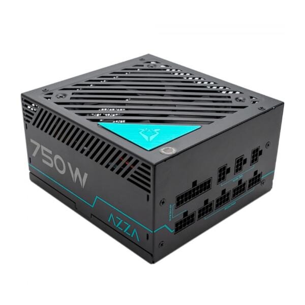 FUENTE DE PODER AZZA 750W GOLD PSU 80 PLUS MODULAR ATX PSAZ-750G