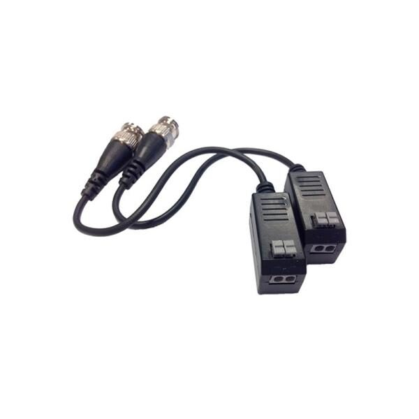 ADAPTADOR VIDEO BALUN TRANSMISOR DE SEï¿½AL HIKVISION 1/2/3/4/5/8MP HD-TVI/AHD/CVI/CVBS AUDIO OVER COXIALDS-1H18S/E DS-1H18S/ 307400306