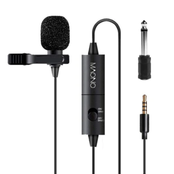 MICRï¿½FONO MAONO AU-100 3.5MM / USB LAVALIER OMNIDIRECCIONAL