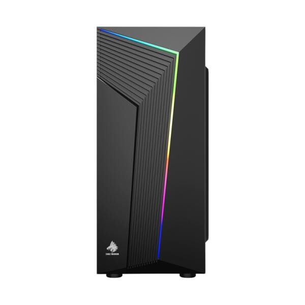 CASE GAMING RGB EAGLE WARRIOR CG10AARA001C MID TOWER SIN VENTILACIï¿½N INCLUIDA CON VIDRIO LATERAL Y TIRA RGB