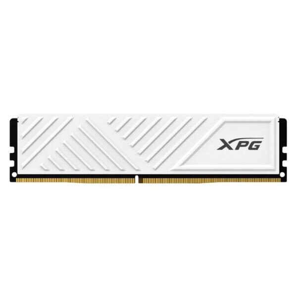 MEMORIA RAM PC 16GB ADATA XPG AX4U320016G16A SWHD35G DDR4 3200 MHZ CL16 1.35 V GAMMIX D35 WHITE. DISIPADOR BAJO PERFIL. XMP 2.0 DIMM 288 PINES