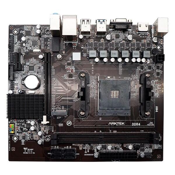 TARJETA MADRE ARKTEK AK-A320M EG AM4 MICRO-ATX DDR4