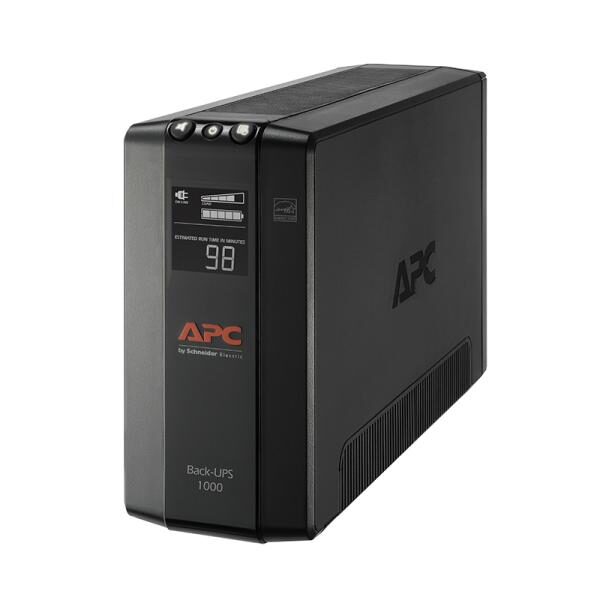 UPS APC BX1000M-LM60 1000VA 600W UPS LINEA INTERACTIVA 120VAC AVR 8 TOMAS LCD