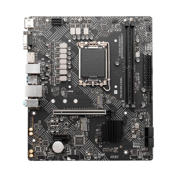 TARJETA MADRE MSI PRO H610M-G DDR4 LGA MATX DDR4 1700 911-7D46-097