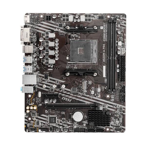 TARJETA MADRE MSI A520M-A PRO AM4 MICRO-ATX DDR4 911-7C96-034 (Liquidación)