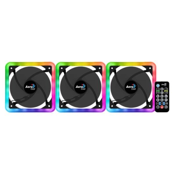 ABANICO AEROCOOL EDGE14 PRO ARGB 3X14CM ACF4-EG10217.12