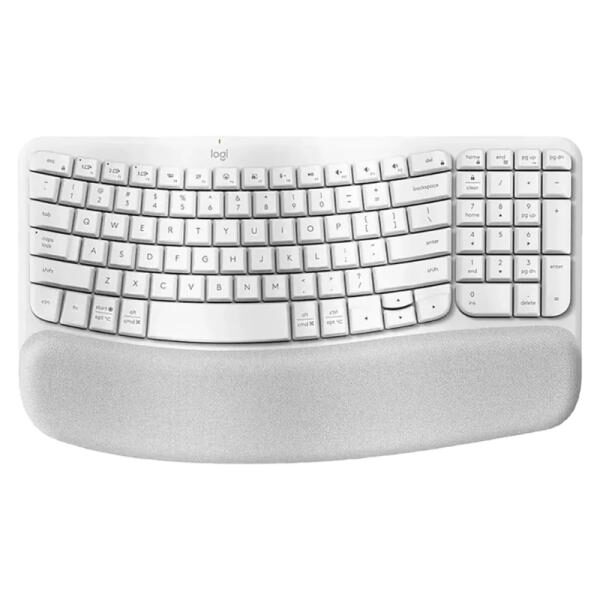 TECLADO LOGITECH ERGO WAVE KEYS MEMBRANA INALï¿½MBRICO BLUETOOTH ESPAï¿½OL 920-012279
