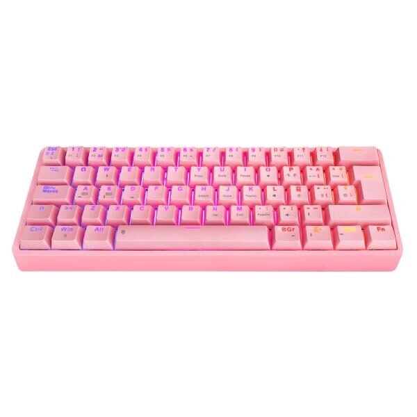 TECLADO GAMING RGB EAGLE WARRIOR KGY182U0001C 60% MECï¿½NICO ALï¿½MBRICO USB ESPAï¿½OL