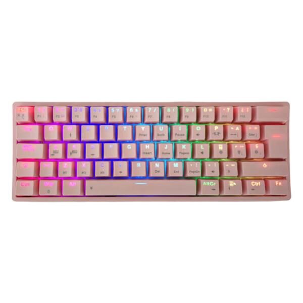 TECLADO GAMING RGB EAGLE WARRIOR KAY182U0001C 60% MECï¿½NICO INALï¿½MBRICO BT ESPAï¿½OL