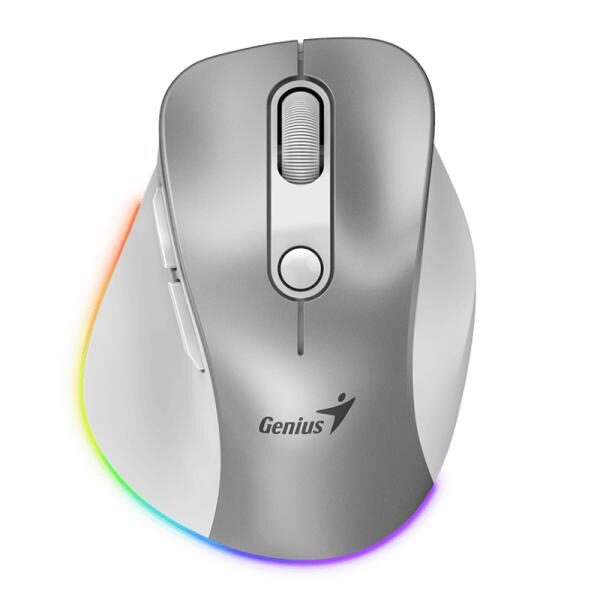 MOUSE GENIUS RGB RS2 ERGO 9000S PRO INALï¿½MBRICO CON RECEPTOR 2400 DPI 31030039402