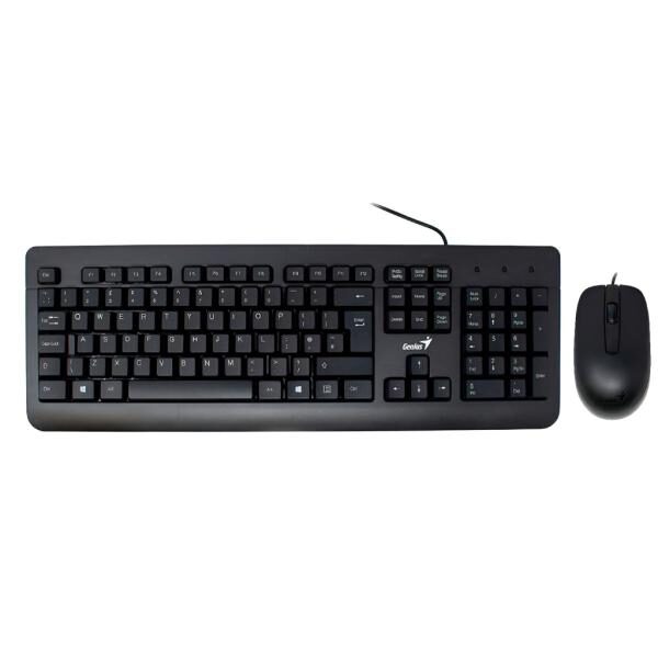 TECLADO Y MOUSE GENIUS KM-160 ALï¿½MBRICO USB ESPAï¿½OL 31330001414