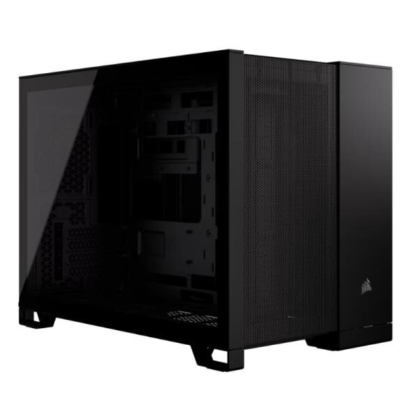 CASE GAMING CORSAIR 2500D AIRFLOW MINI TOWER SIN VENTILACIï¿½N INCLUIDA CON VIDRIO LATERAL Y MALLA FRONTAL CC-9011263-WW