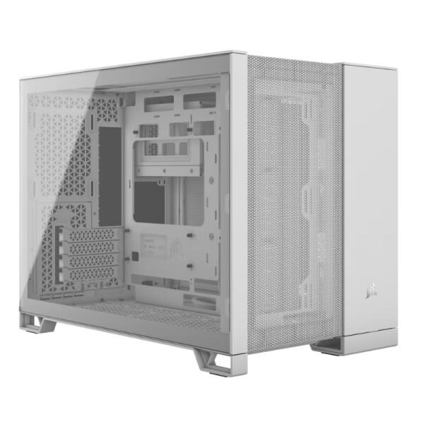 CASE GAMING CORSAIR 2500D AIRFLOW MINI TOWER SIN VENTILACIï¿½N INCLUIDA CON VIDRIO LATERAL Y MALLA FRONTAL CC-9011264-WW