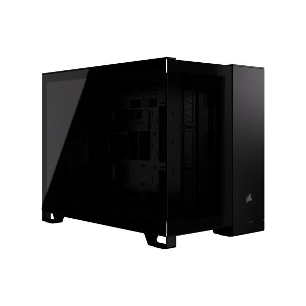 CASE GAMING CORSAIR 2500X VIDRIO MID TOWER SIN VENTILACIï¿½N INCLUIDA CON VIDRIO LATERAL Y FRONTAL CC-9011265-WW