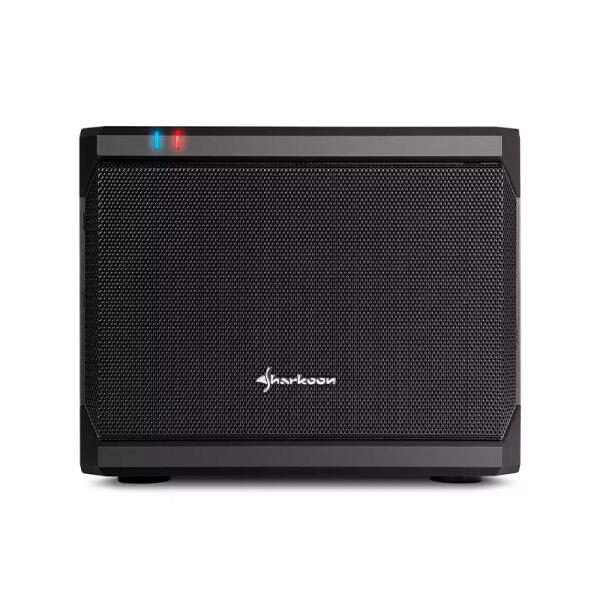CASE SHARKOON QB ONE MINI TOWER VENTILADOR 1 DE 120MM CON MALLA METï¿½LICA 4044951016433