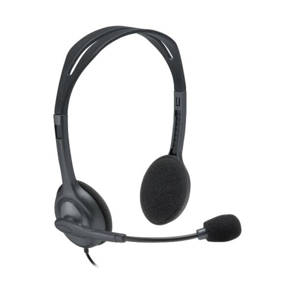 HEADSET LOGITECH H111 STEREO ALï¿½MBRICO 3.5 MM 981-000612