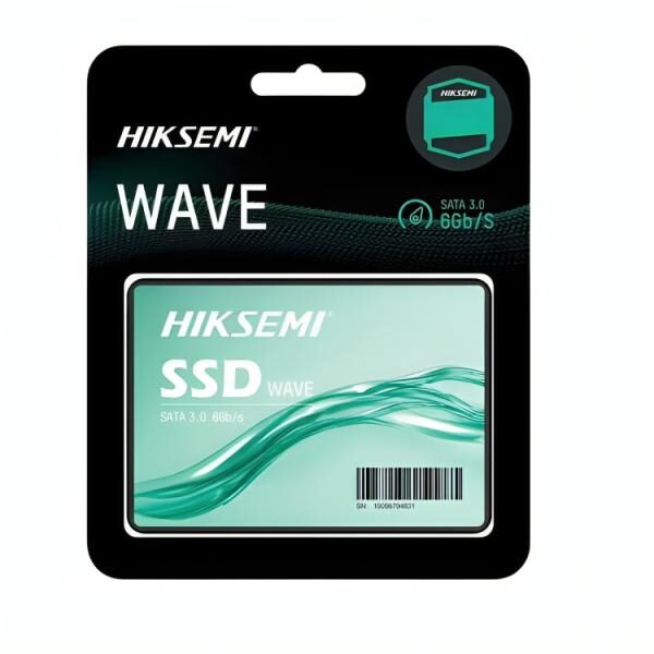 HD INTERNO Sï¿½LIDO 256GB HIKSEMI WAVE(S) 2.5" SATA III 530MB/S / 400MB/S HS-SSD-WAVE(S) 256G