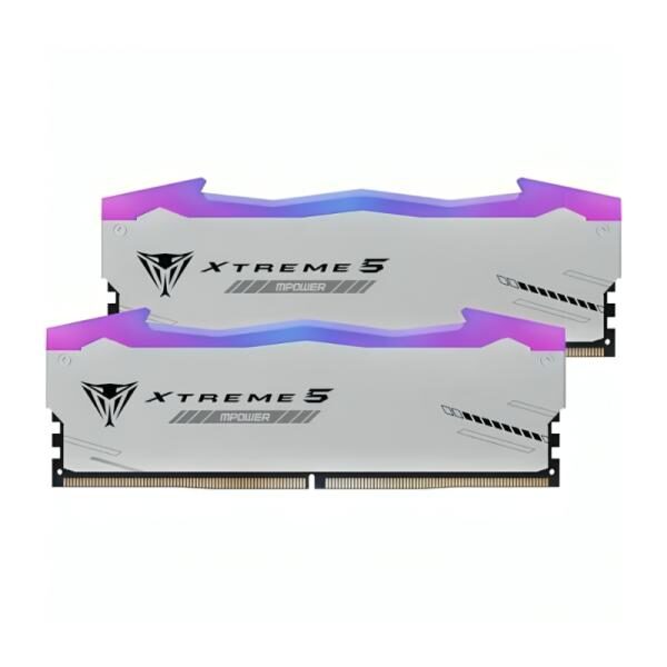 MEMORIA RAM PC 32GB PATRIOT VIPER XTREME 5 RGB PVXR532G64C32KM DDR5 6400 MHZ CL32 1.4 V NEGRO DIMM 288 PINES