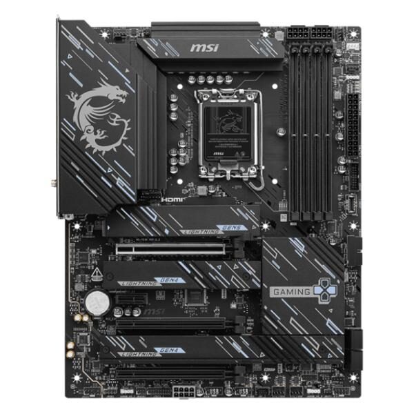 TARJETA MADRE MSI Z890 GAMING PLUS WIFI LGA1851 ATX DDR5 911-7E34-002 NEGRO