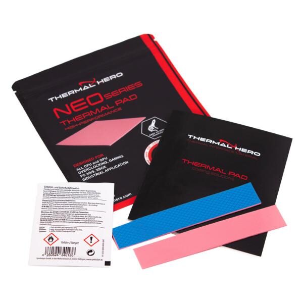 PARCHE Tï¿½RMICO THERMAL HERO NEO PAD 13W/M K 3.0MM CPU/GPU 100x100MM TH-412130
