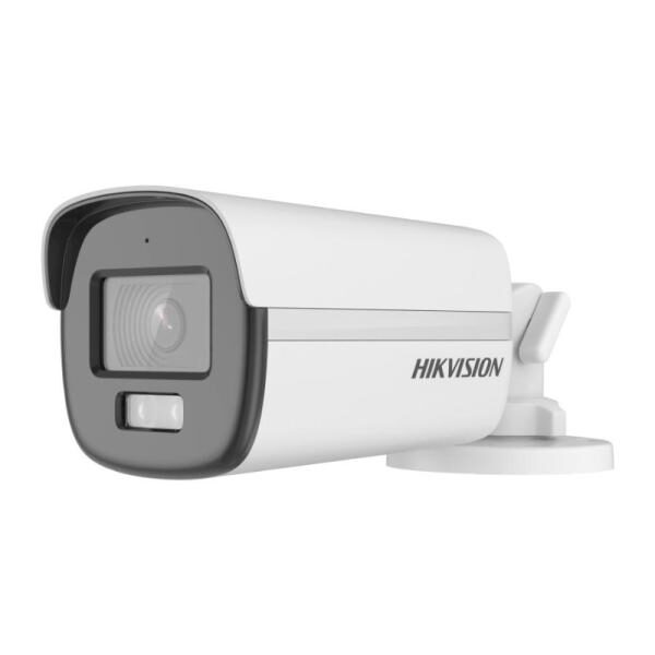 Cï¿½MARA BULLET HIKVISION DS-2CE12KF0T-LFS(2.8MM) 3K SMART HYBRID LIGHT COLORVU IR Y LUZ BLANCA HASTA 40 M 327800899