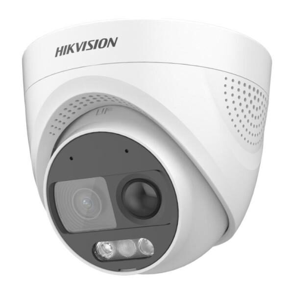 Cï¿½MARA TURRET HIKVISION DS-2CE72DF3T-PIRXOS(2.8MM) 2 MP COLORVU PIR SIREN AUDIO LUZ BLANCA HASTA 20 M 300614586