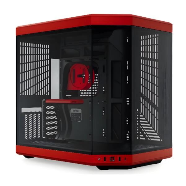 CASE GAMING HYTE Y70 MID TOWER SIN VENTILACIï¿½N INCLUIDA CON VIDRIO FRONTAL Y LATERAL CS-HYTE-Y70-BR