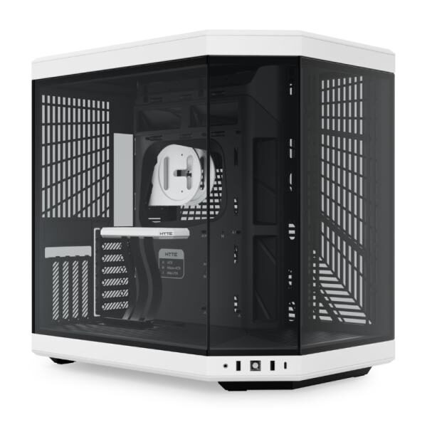 CASE GAMING HYTE Y70 MID TOWER SIN VENTILACIï¿½N CON VIDRIO FRONTAL Y LATERAL CS-HYTE-Y70-BW