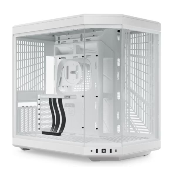 CASE GAMING HYTE Y70 MID TOWER SIN VENTILACIï¿½N CON VIDRIO FRONTAL Y LATERAL CS-HYTE-Y70-WW