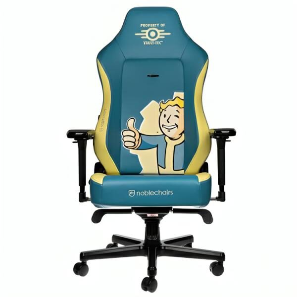 SILLA GAMING NOBLECHAIRS HERO EDICIï¿½N FALLOUT VAULT-TEC CUERO SINTï¿½TICO NBL-HRO-PU-FVT