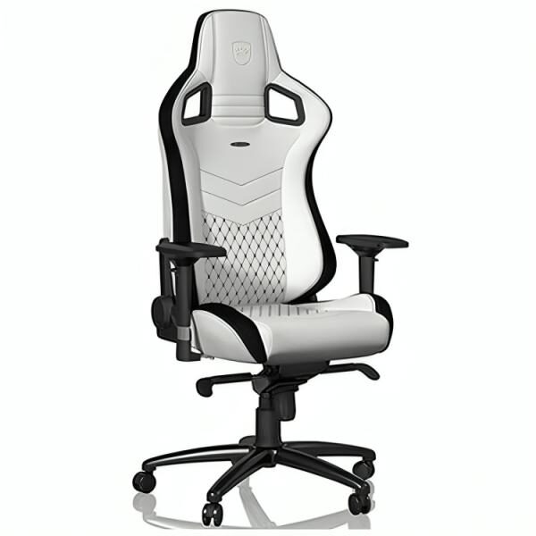 SILLA GAMING NOBLECHAIRS EPIC CUERO SINTï¿½TICO NBL-PU-WHT-001