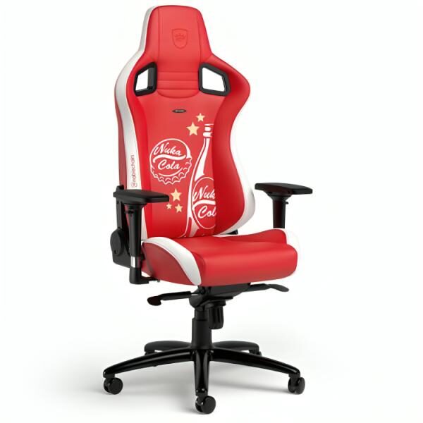 SILLA GAMING NOBLECHAIRS EPIC EDICIï¿½N FALLOUT NUKA COLA CUERO SINTï¿½TICO NBL-PU-FNC-001