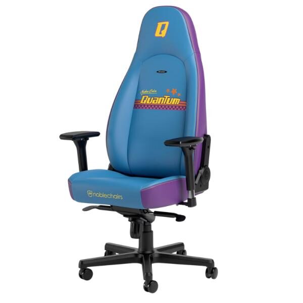 SILLA GAMING NOBLECHAIRS ICON EDICIï¿½N FALLOUT NUKA-COLA QUANTUM CUERO SINTï¿½TICO NBL-ICN-PU-NCQ