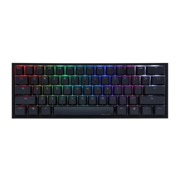TECLADO GAMING RGB DUCKY ONE 2 PRO MINI MECï¿½NICO USB-C ESPAï¿½OL SWITCH AZUL DKON2061ST-CESPDAZT2