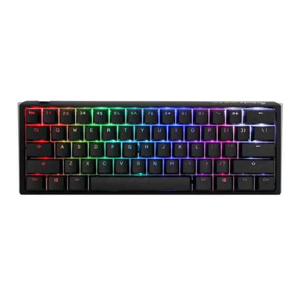 TECLADO GAMING RGB DUCKY ONE 3 MINI MECANICO USB-C ESPA�OL SWITCH NEGRO DKON2161ST-AESPDCLAWSC1