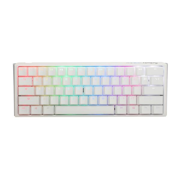 TECLADO GAMING RGB DUCKY ONE 3 MINI MECï¿½NICO USB-C ESPAï¿½OL SWITCH PLATEADO DKON2161ST-PESPDPWWWSC1