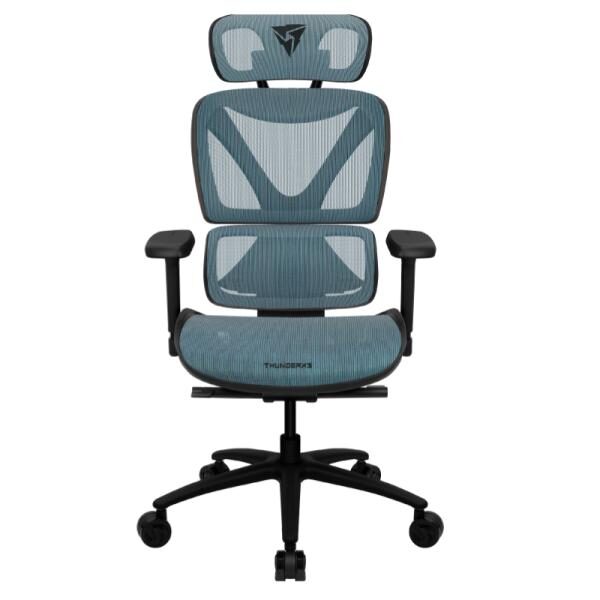 SILLA DE OFICINA ERGONï¿½MICA THUNDERX3 XTC CHROMA MALLA DE CUERO SINTï¿½TICO TRANSPIRABLE TEGC-3073101.B1