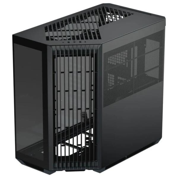 CASE APNX V1-BK-V1 MID TOWER SIN VENTILACIï¿½N INCLUIDA CON VIDRIO LATERAL Y MALLA FRONTAL ANGULADA APCM-VI01003.11