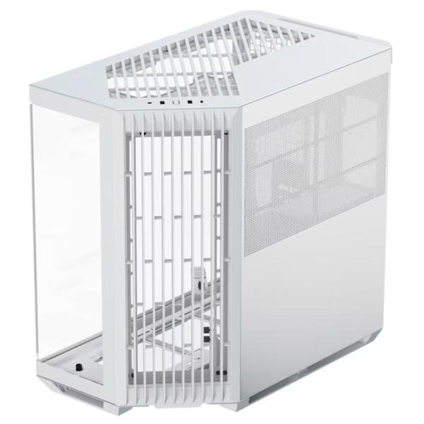 CASE APNX V1-WT-V1 MID TOWER SIN VENTILACIï¿½N INCLUIDA CON VIDRIO LATERAL Y MALLA FRONTAL ANGULADA APCM-VI01003.21
