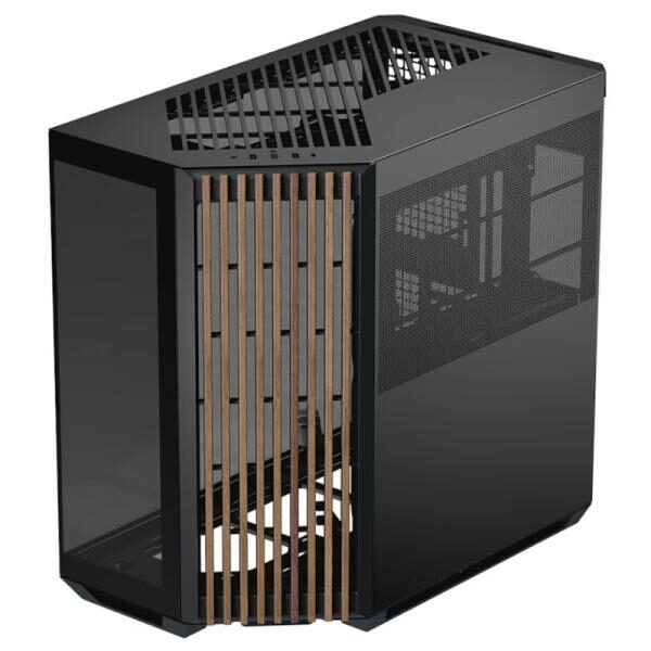 CASE APNX V1-W-BK-V1 MID TOWER SIN VENTILACIï¿½N INCLUIDA CON VIDRIO LATERAL Y MALLA FRONTAL ANGULADA APCM-VI01103.11