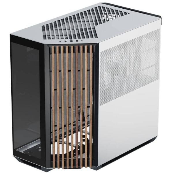 CASE APNX V1-W-BW-V1 MID TOWER SIN VENTILACIï¿½N INCLUIDA CON VIDRIO LATERAL Y MALLA FRONTAL ANGULADA APCM-VI01103.M1