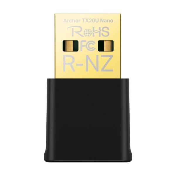 ADAPTADOR INALAMBRICO TP LINK ARCHER TX20U NANO(US) USB WIFI 6 5 GHZ MU-MIMO
