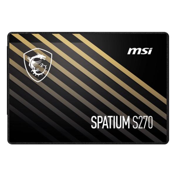 HD INTERNO SOLIDO 480GB MSI SPATIUM S270 2.5" SATA III 500MB/S / 450MB/S S78-440E350-P83