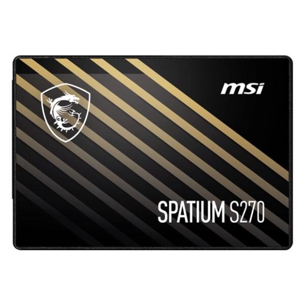 HD INTERNO SOLIDO 960GB MSI SPATIUM S270 2.5" SATA III 500MB/S / 450MB/S S78-440P130-P83