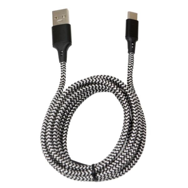 CABLE NOVA USB-C A USB 2.0 FAD31118002C CARGA Rï¿½PIDA TRENZADO DE NYLON / DURA FORM 1.8M