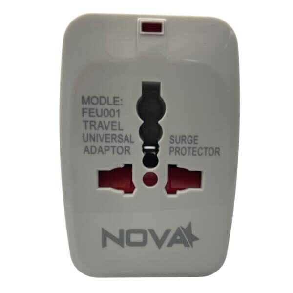 ADAPTADOR UNIVERSAL PARA VIAJES NOVA FEU001001C