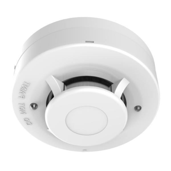 DETECTOR DE HUMO FOTOELECTRICO AX HYBRID PRO HIKVISION DS-PDSMK-4BAR(O-STD) 12V ALAMBRICA 314300029
